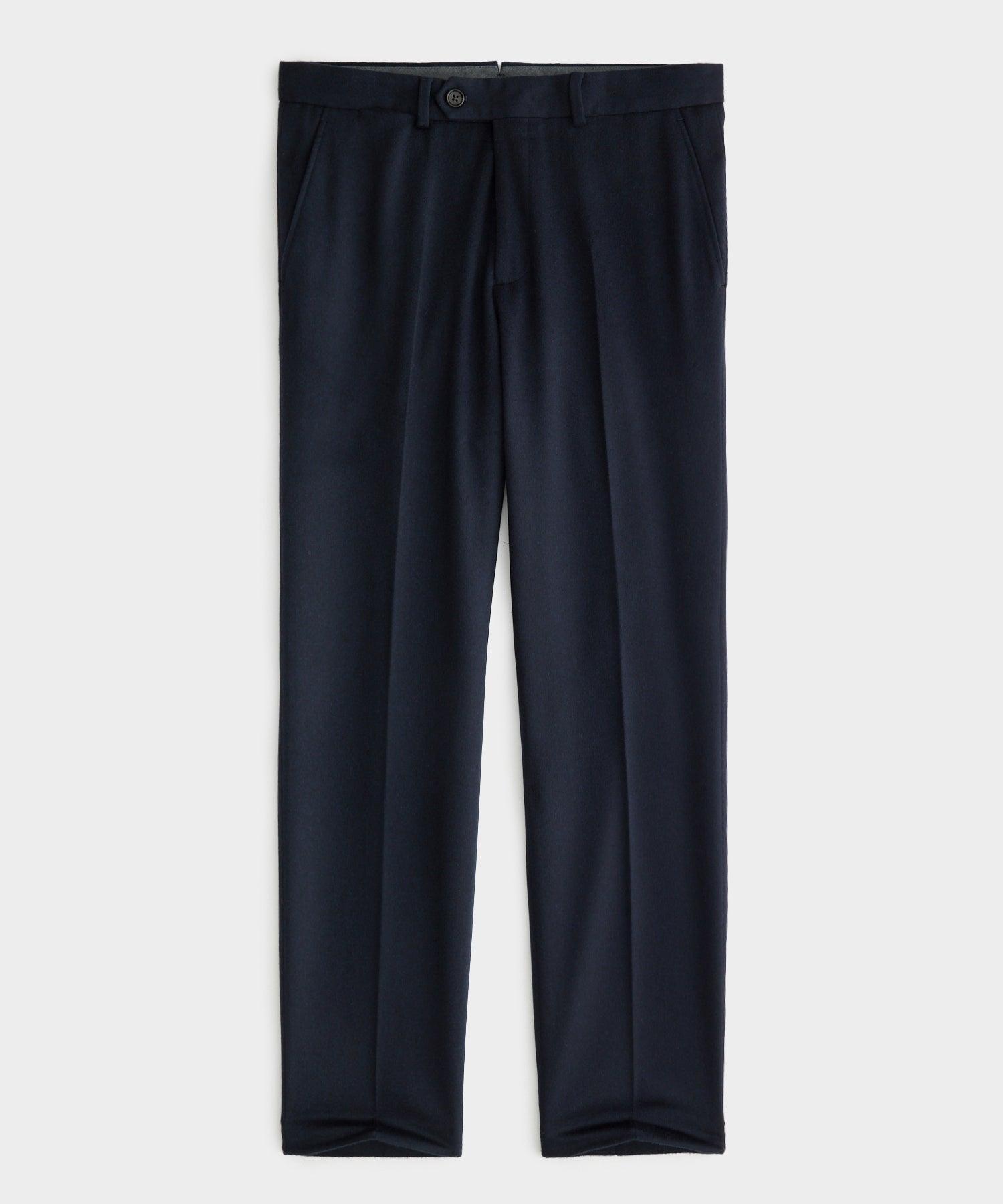 Italian Cashmere Sutton Trouser in Navy Product Image