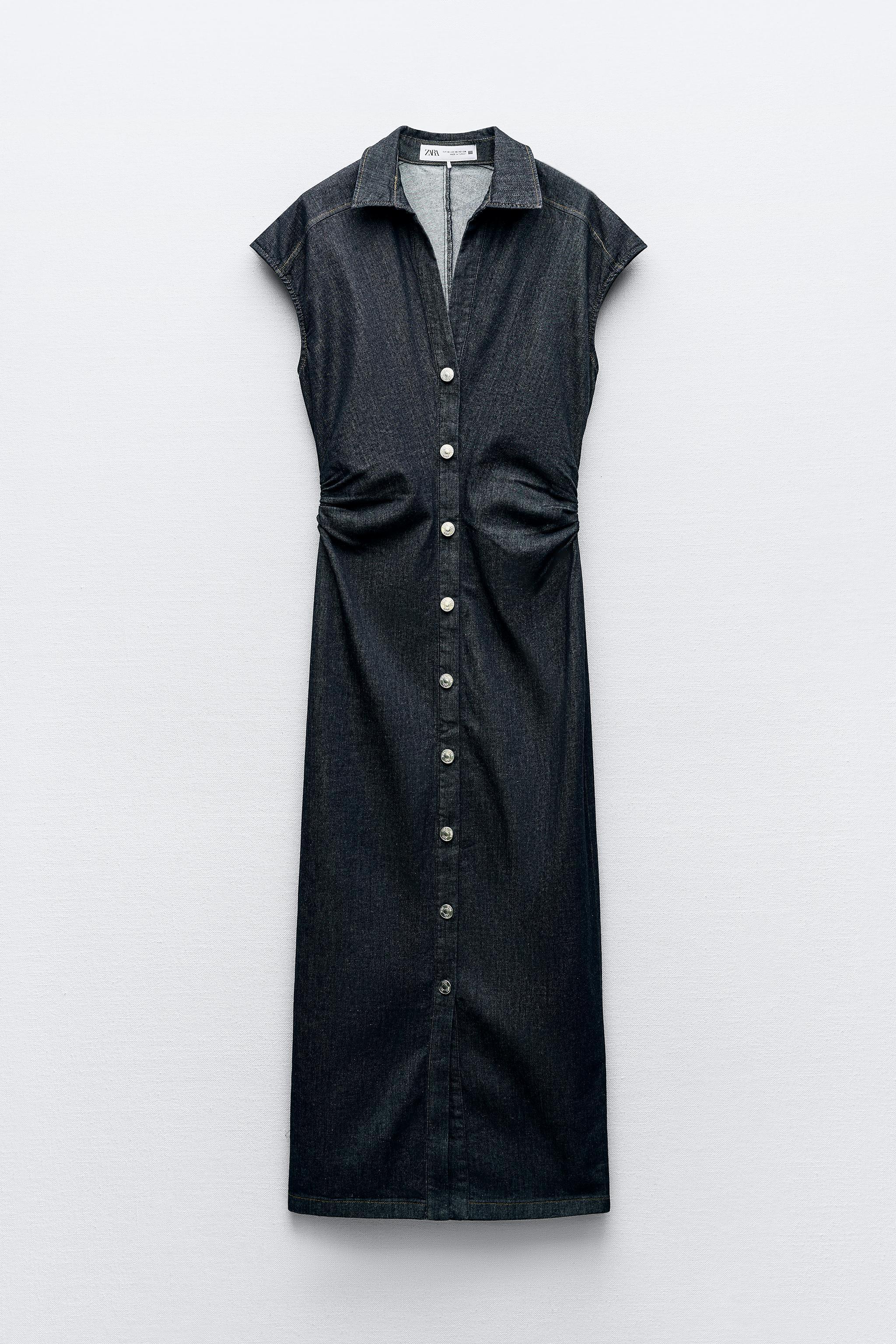 FITTED MIDI SHIRTDRESS Product Image