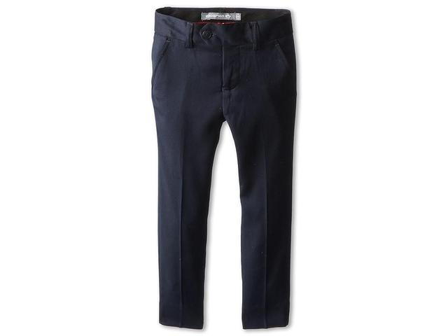 Straight-Leg Suit Pants, Navy Product Image