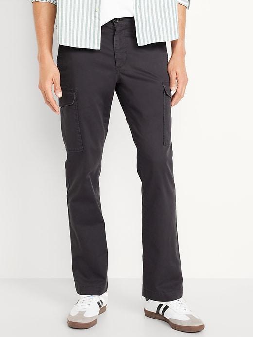 Straight Refined Tailored Cargo Pants Product Image