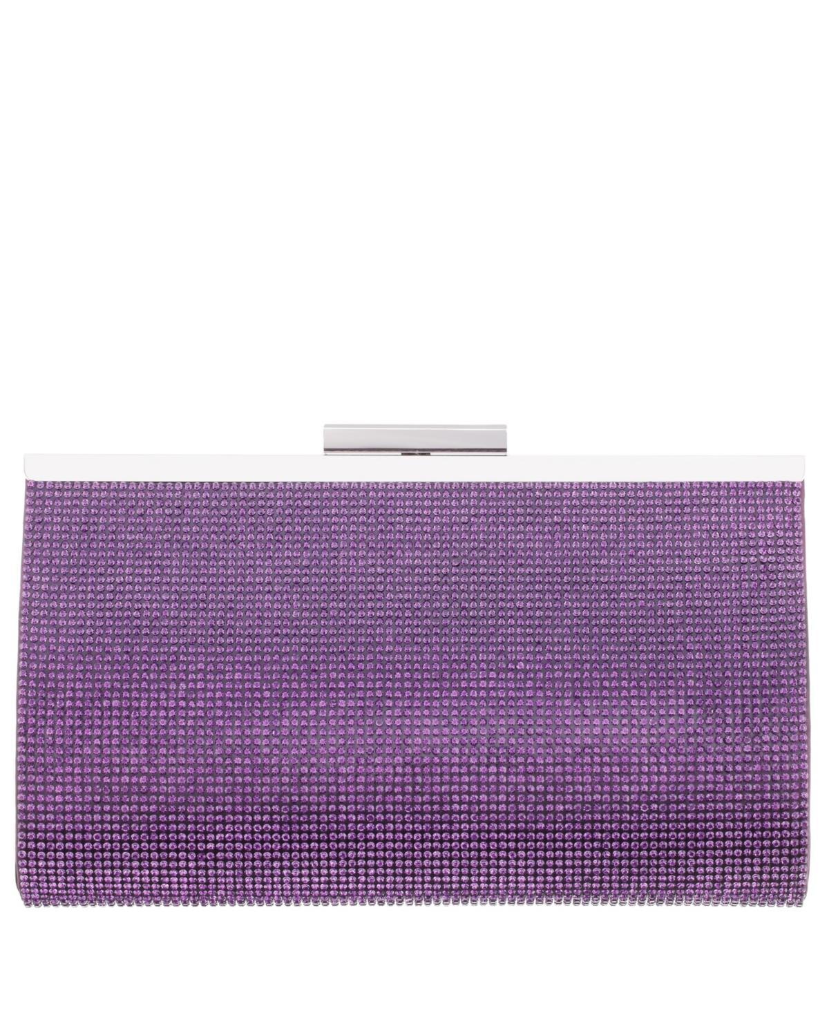 Nina Crystal Frame Clutch Product Image