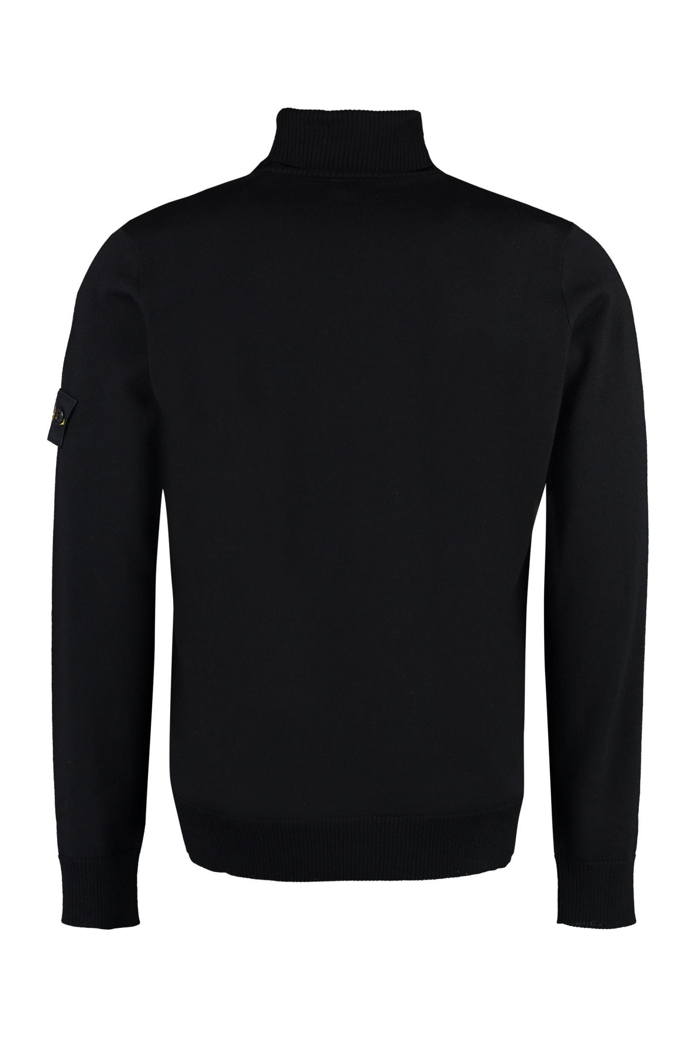 STONE ISLAND Sweaters Black Product Image