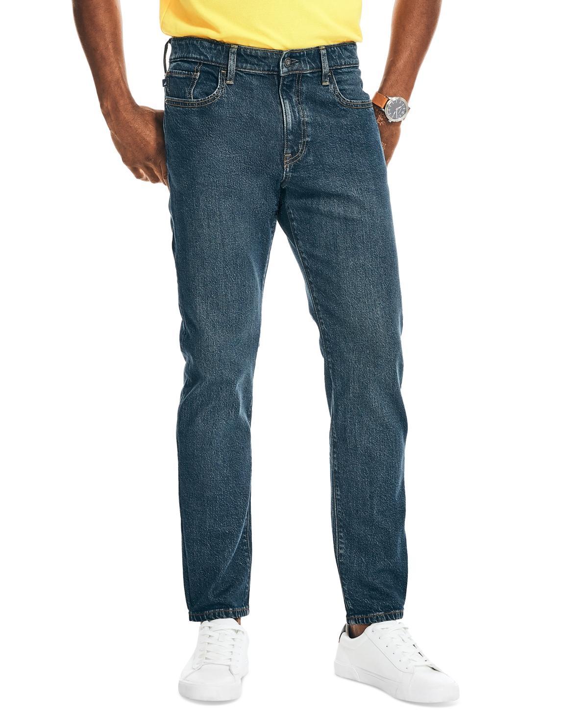 Nautica Mens Athletic Slim-Fit Stretch Denim 5-Pocket Jeans Product Image