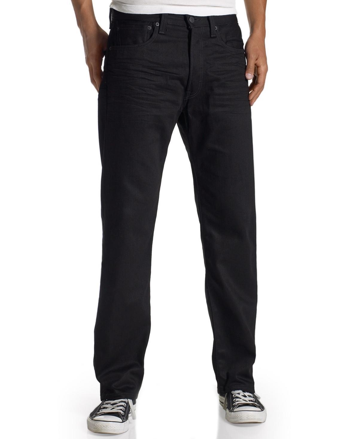 Mens Levis 501 Original-Fit Jeans Black Product Image