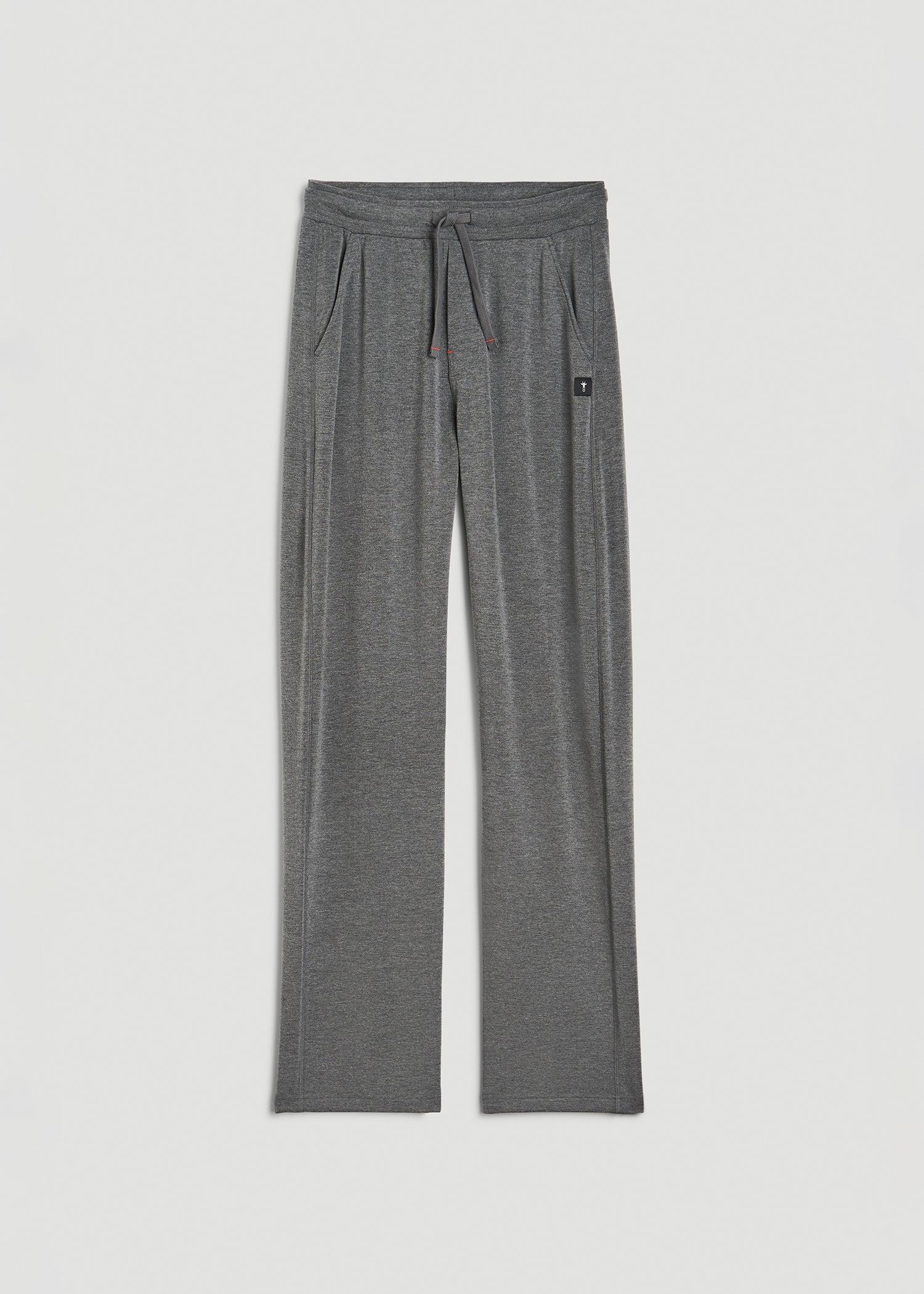 Open Bottom Tall Men's Pajama Pants in Charcoal Mix Male Product Image