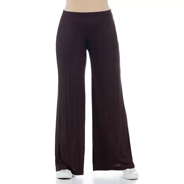 Maternity 24Seven Comfort Palazzo Lounge Pants, Womens Brown Product Image