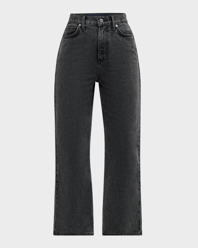 Dylan High-Rise Straight Ankle Jeans Product Image