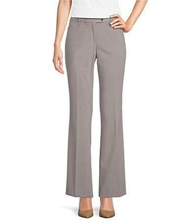 Calvin Klein Mid Rise Modern Fit Straight Leg Pants Product Image