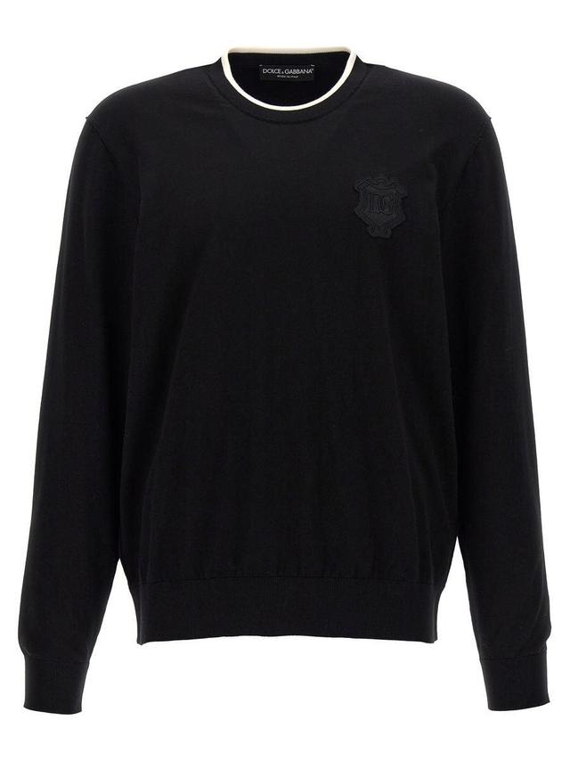 Black Dg Sweater Product Image