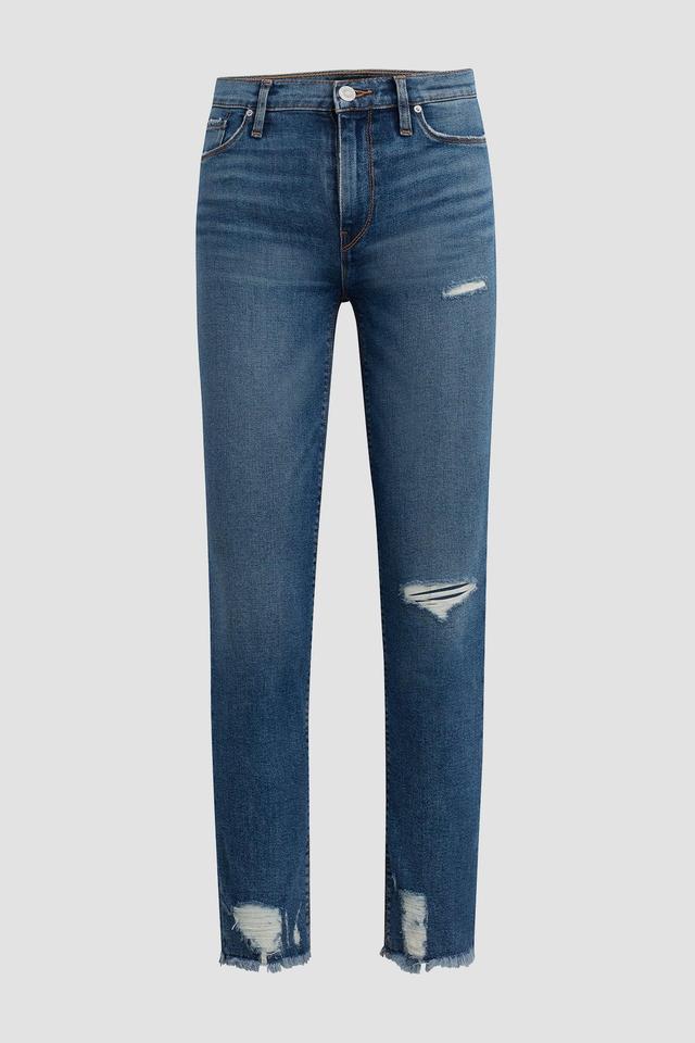 Nico Mid-Rise Straight Crop Jean Female Product Image