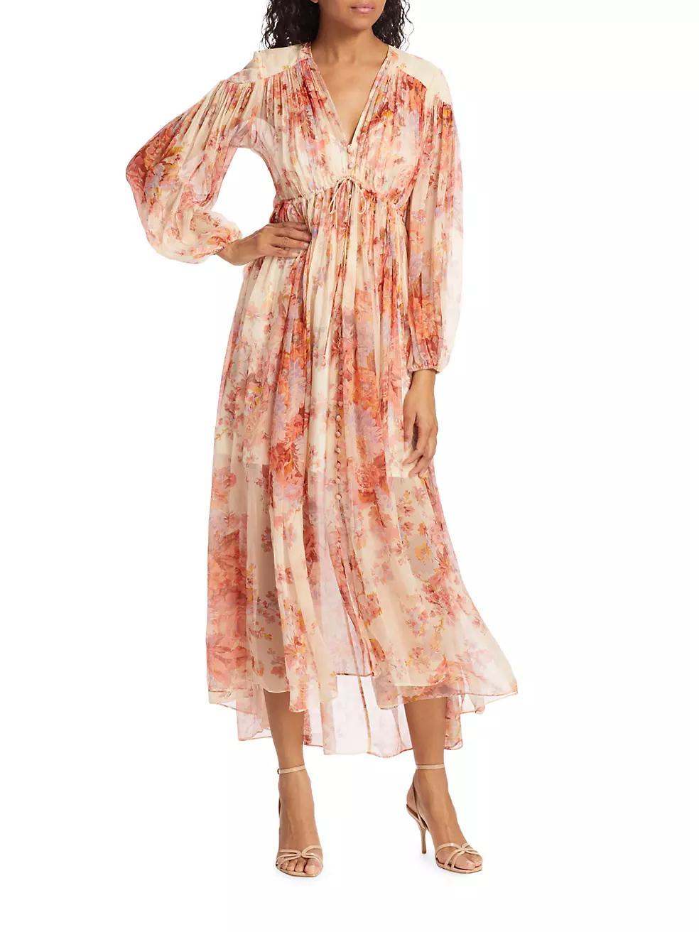 Devi Floral Maxi Dress Product Image