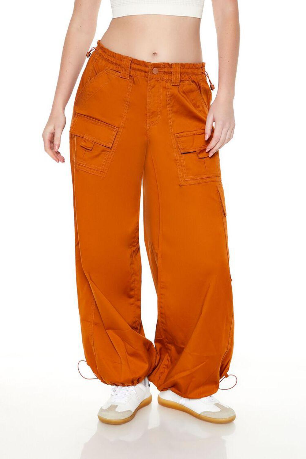 Twill Toggle Drawstring Joggers | Forever 21 Product Image