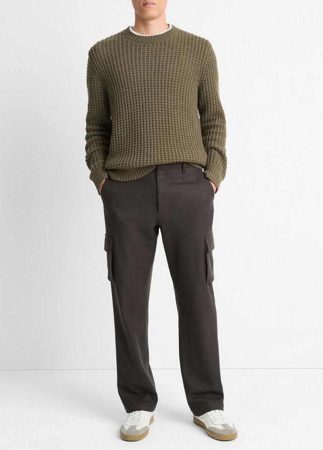 Italian Wool-Blend Flannel Cargo Pant Product Image