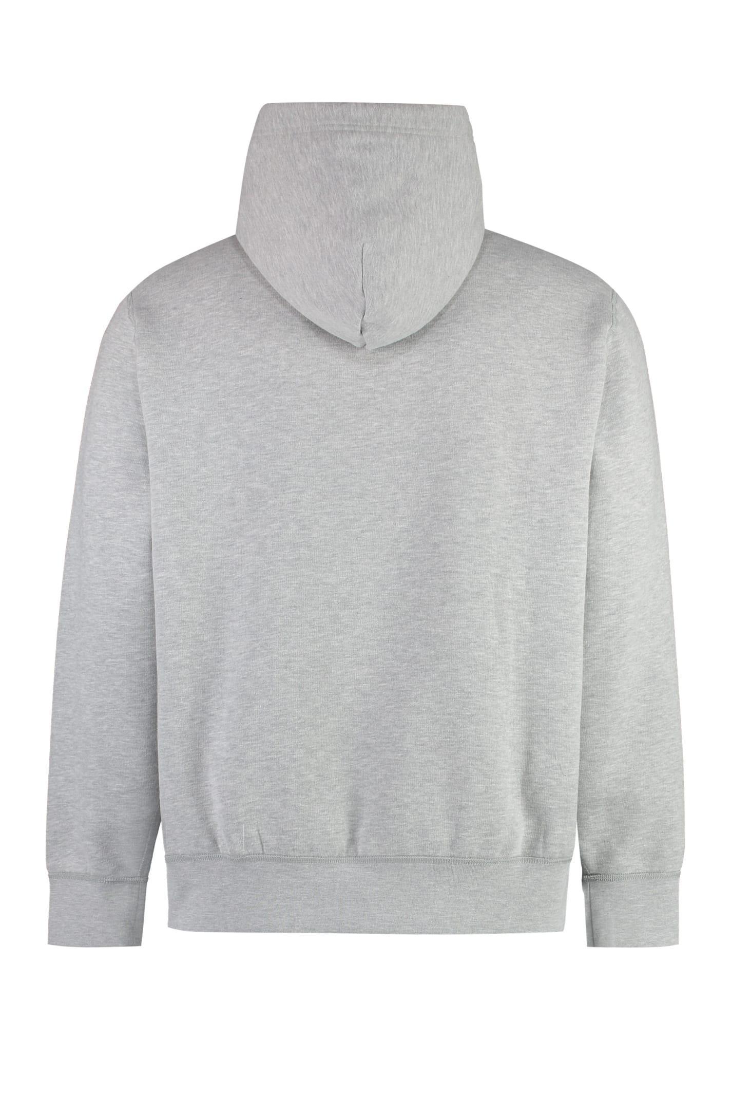 Logo Hoodie In Gray Product Image