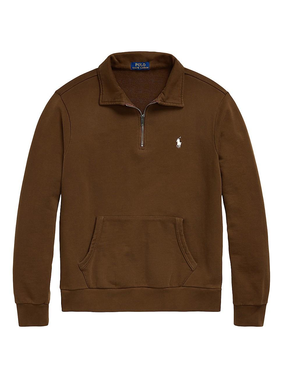 Mens Loopback Terry Quarter-Zip Sweatshirt Product Image