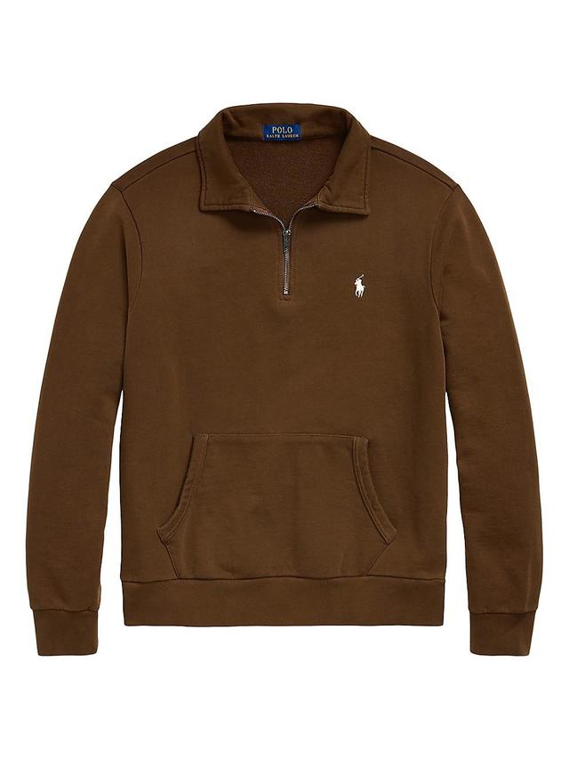 Mens Loopback Terry Quarter-Zip Sweatshirt Product Image