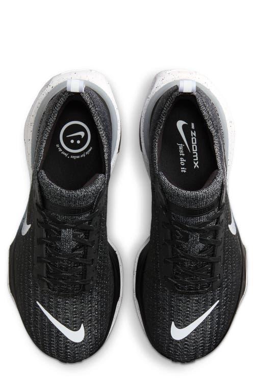 NIKE Zoomx Invincible Run 3 Running Shoe In Black/white Product Image