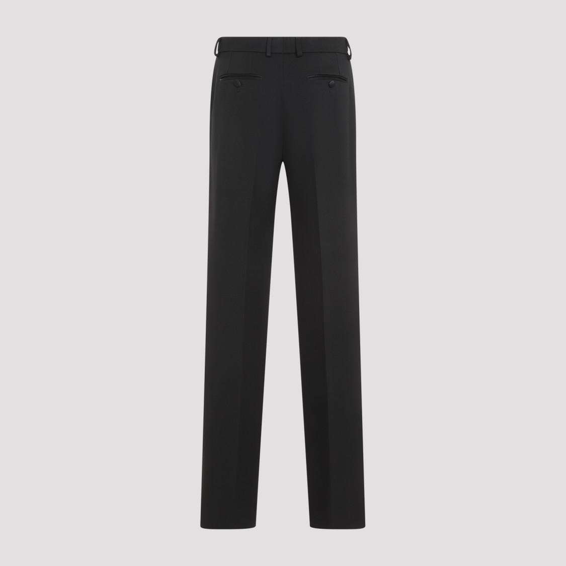 DOLCE & GABBANA Elegant Women's Wool Blend Pants In Black Product Image