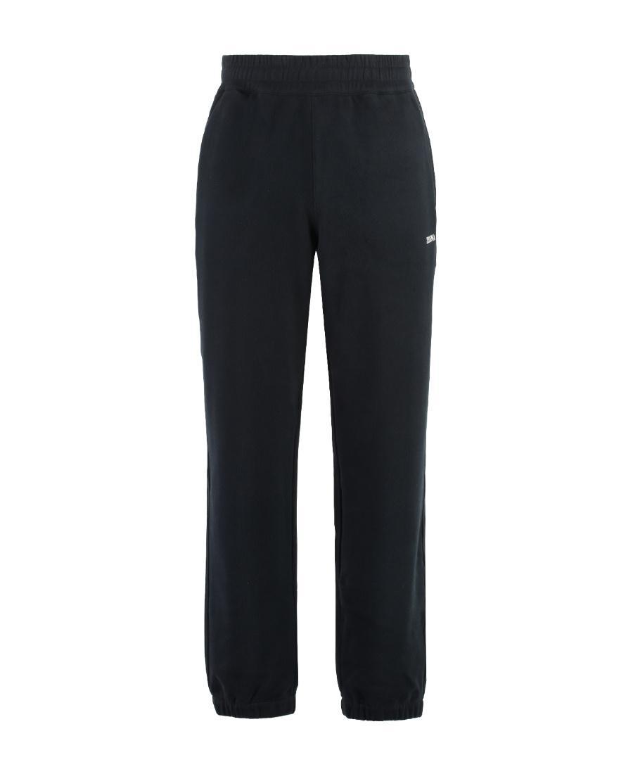 ZEGNA Z  Logo-printed Elasticated Waist Joggers In Black Product Image