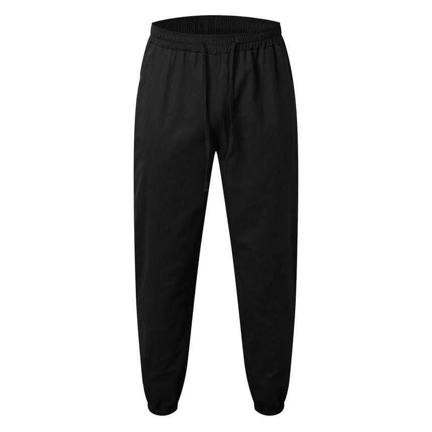 Low Rise Plain Sweatpants Product Image