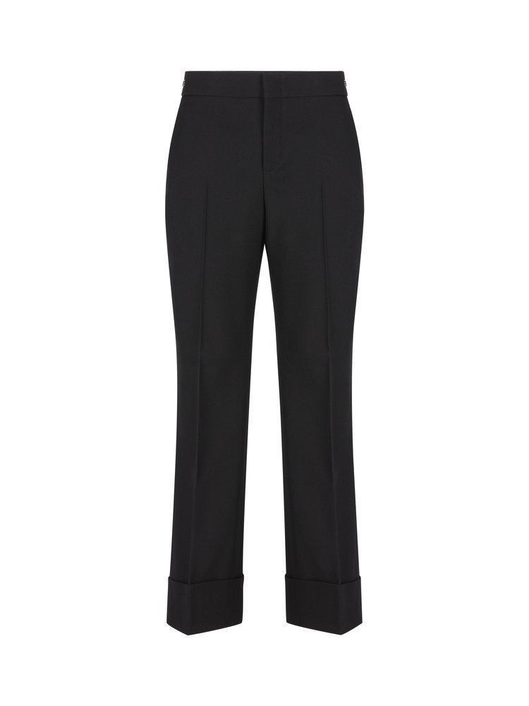 Slim Horsebit Detail Tailored Pants In Black Product Image