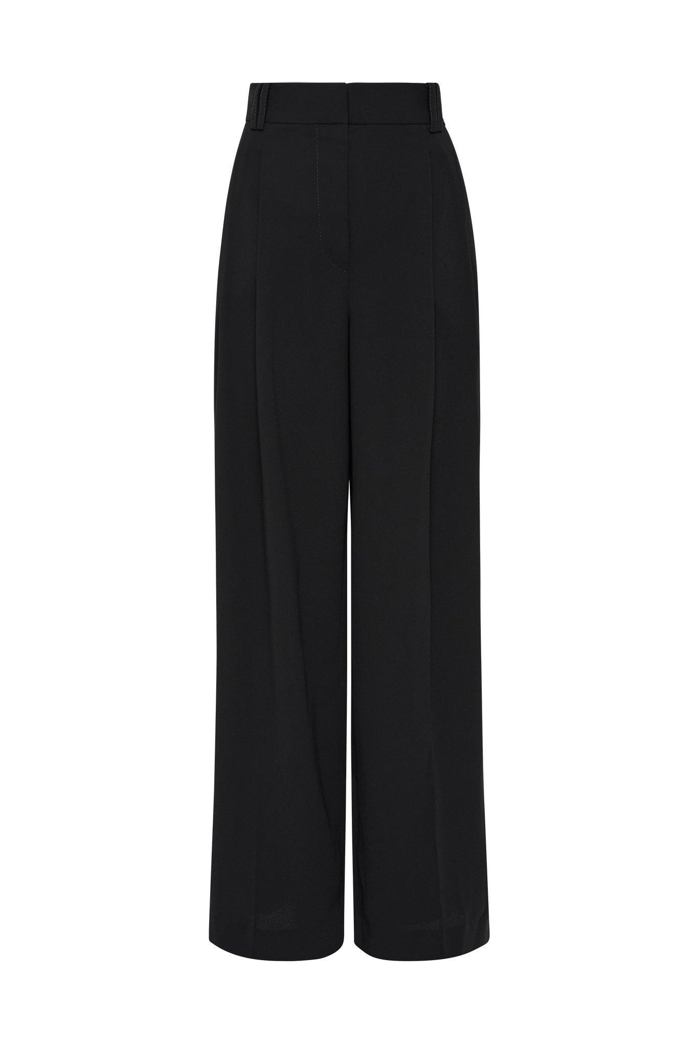 Lena High Waisted Pant Black Product Image