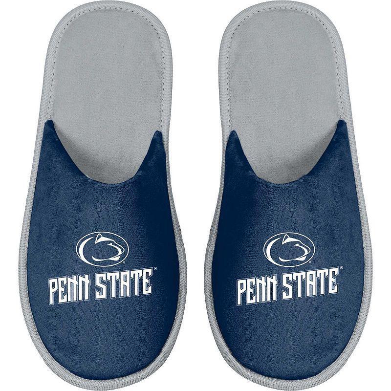 Mens FOCO Penn State Nittany Lions Scuff Slide Slippers Blue Product Image