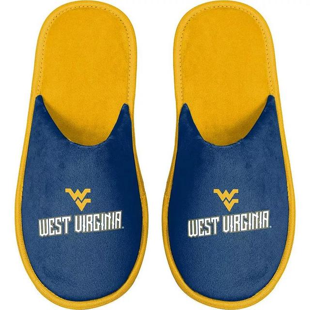 Mens FOCO West Virginia Mountaineers Scuff Slide Slippers Blue Product Image