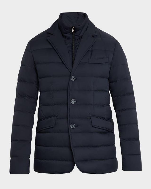 Men's Quilted Blazer with Windguard Product Image