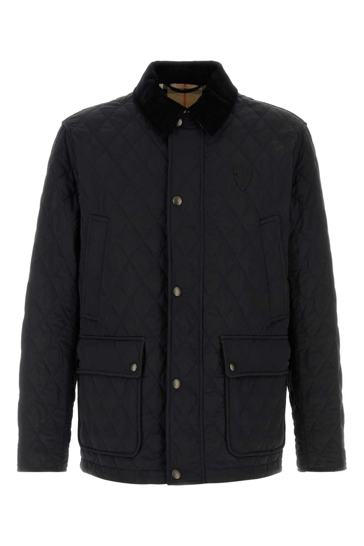 BURBERRY Black Nylon Jacket Product Image