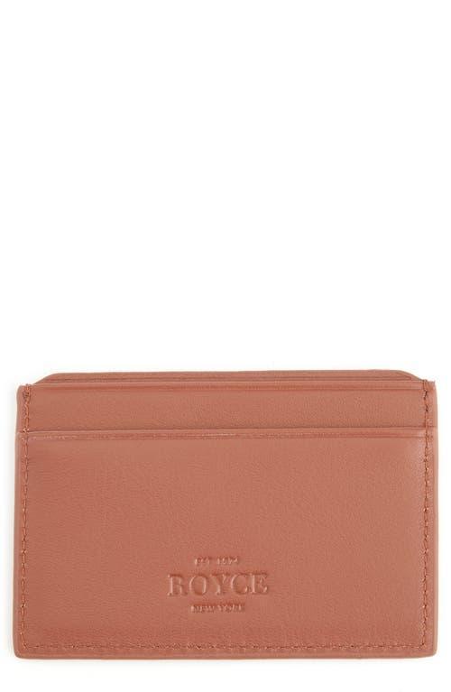 ROYCE New York RFID Leather Card Case Product Image