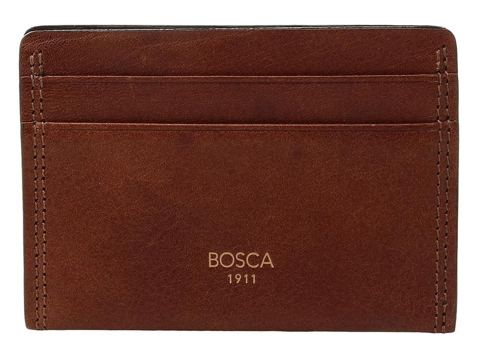 Bosca Dolce Collection - Weekend Wallet (Amber) Wallet Handbags Product Image