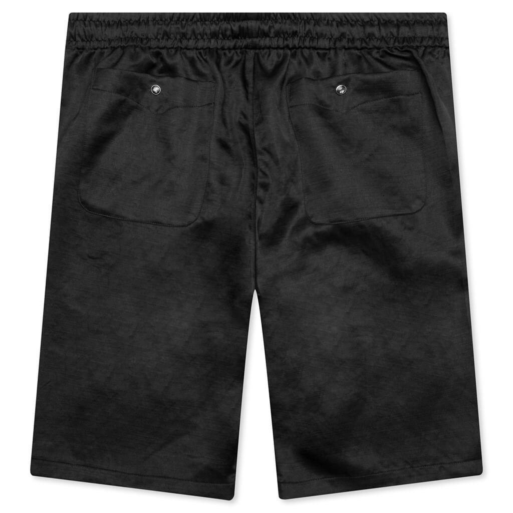 String Cowboy Short Poly Slub Sateen - Black Male Product Image