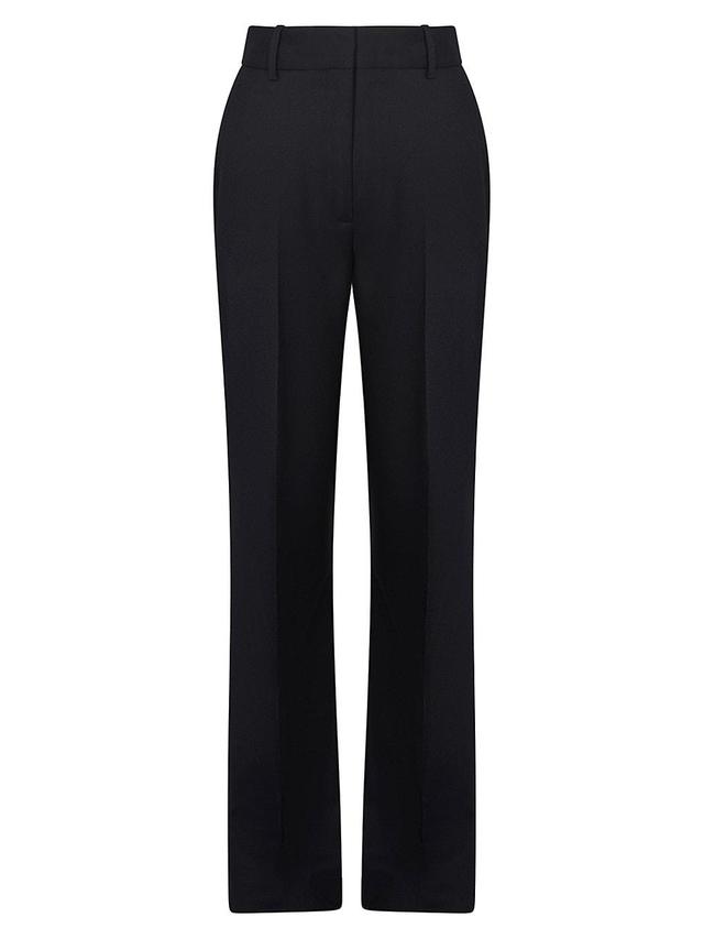 Womens Haisley Wool Twill Flare Pants Product Image