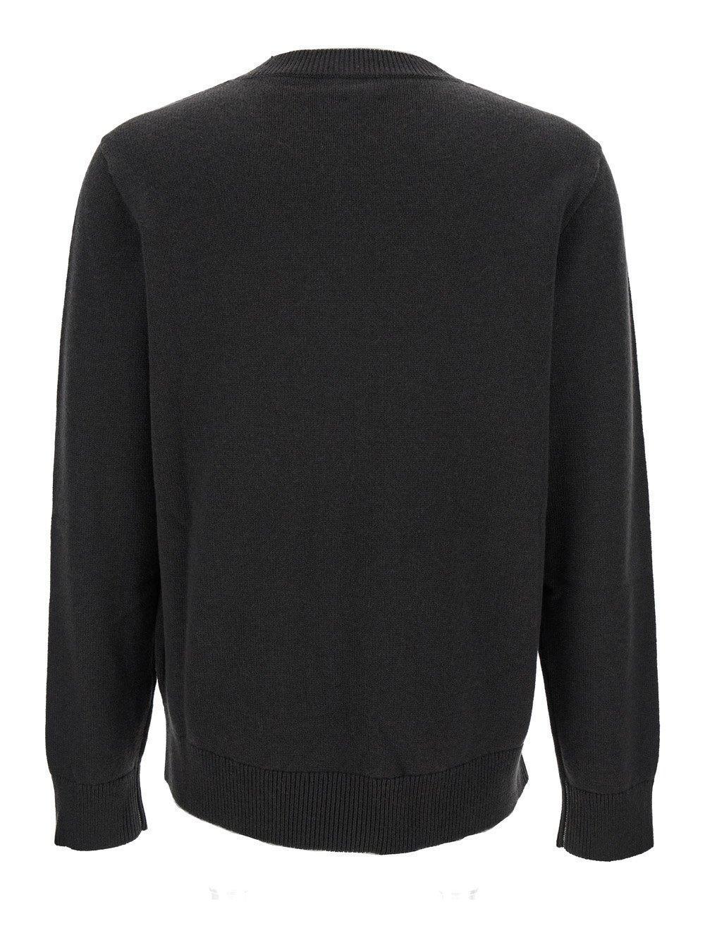 Equestrian Knight Knitted Jumper In Black Product Image