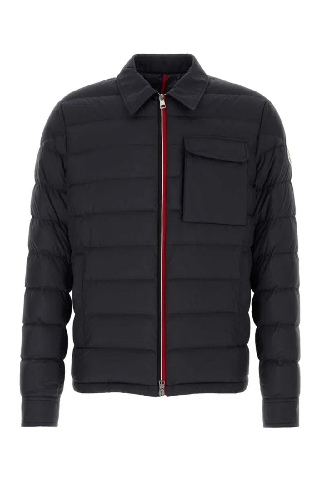 MONCLER Down Jacket In Blue Product Image