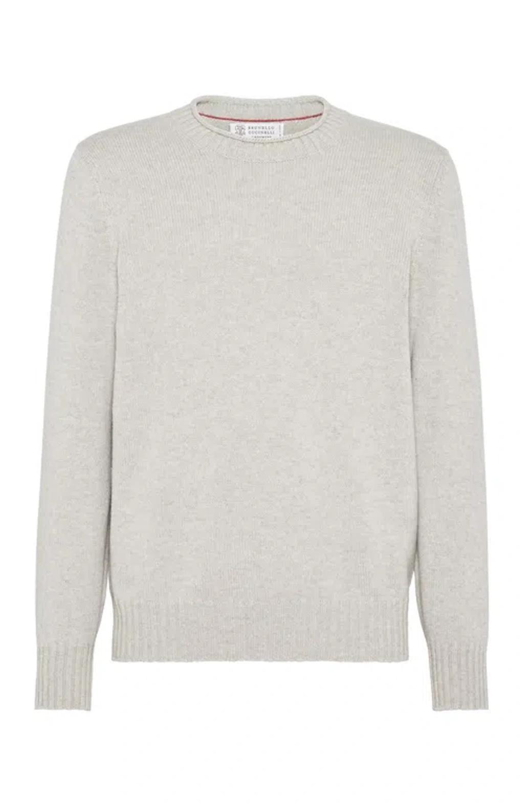 BRUNELLO CUCINELLI Cashmere Sweater In Grey product image