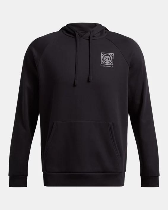 Mens UA Rival Fleece Mountain Hoodie Product Image