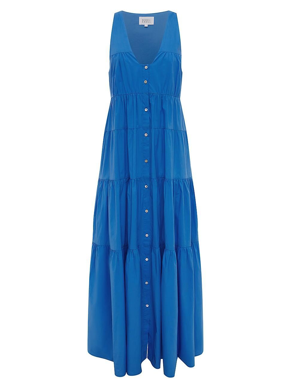 Womens Poet Tiered Maxi Dress Product Image