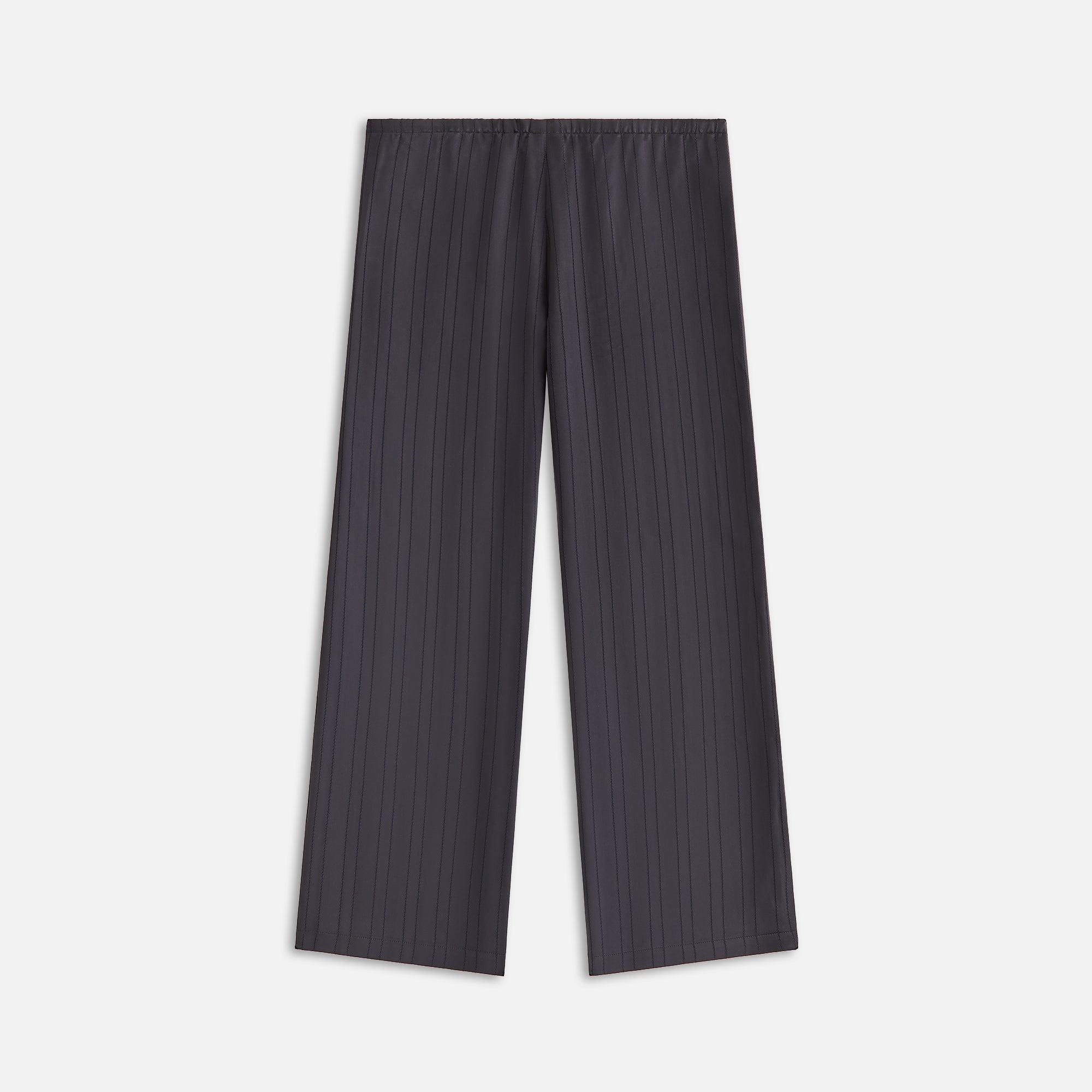 Kith Women Florin Satin Tearaway Pant - Black Female Product Image