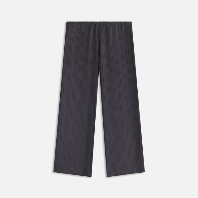 Kith Women Florin Satin Tearaway Pant - Black Female Product Image