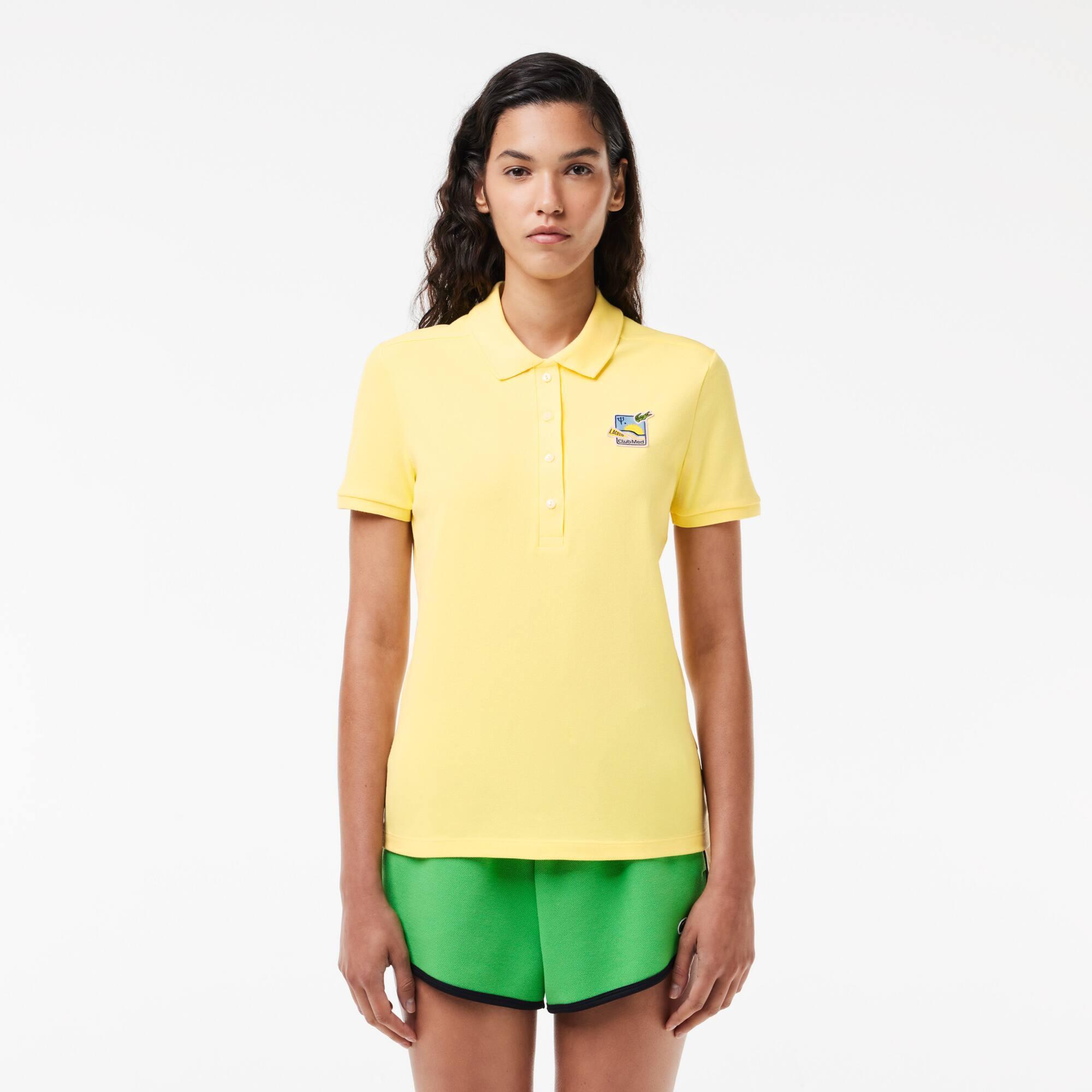 Slim Fit Club Med Edition Stretch Polo Shirt Product Image