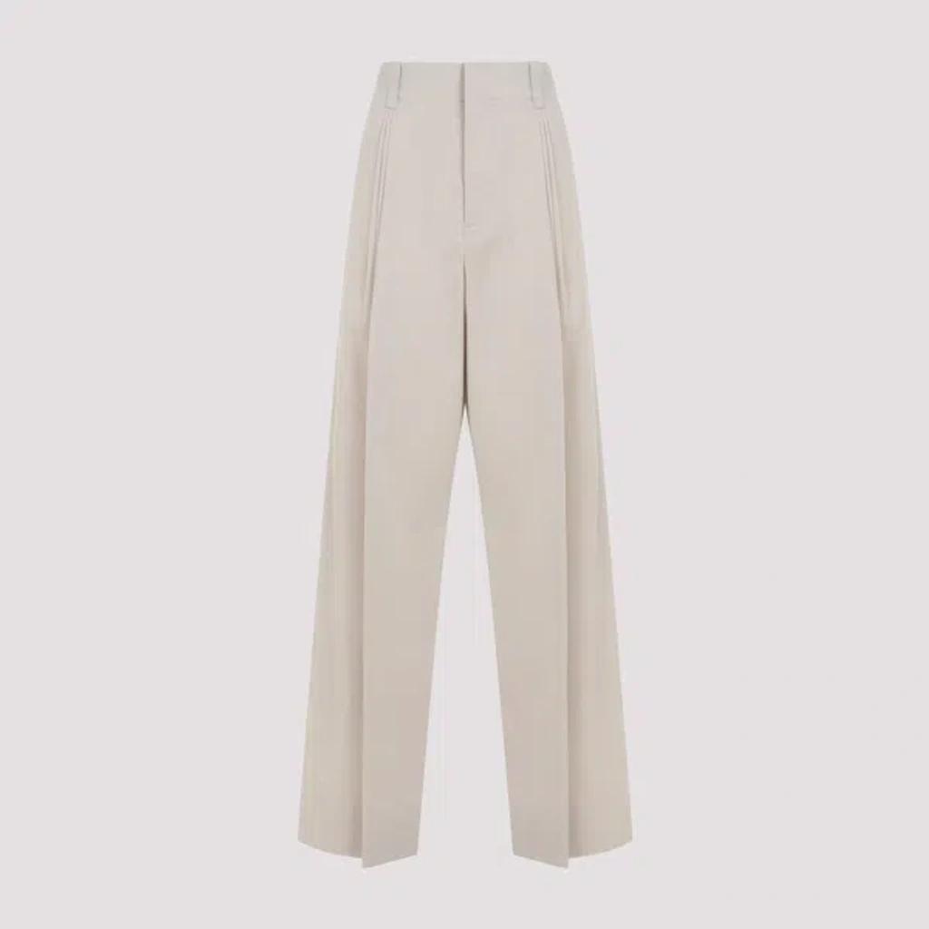 Cotton Silk Pants In Neutrals product image