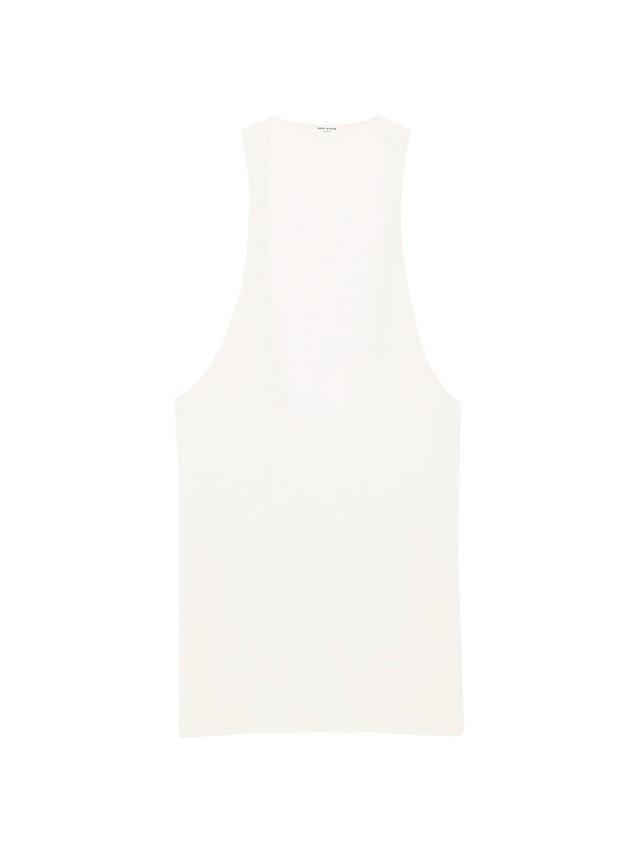 Womens Cassandre Tank Top In Silk Jersey Product Image