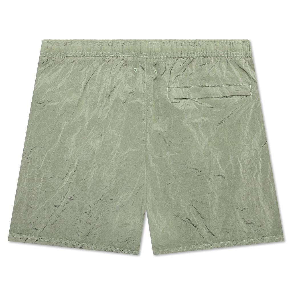 Nylon Metal Shorts - Light Green Male Product Image