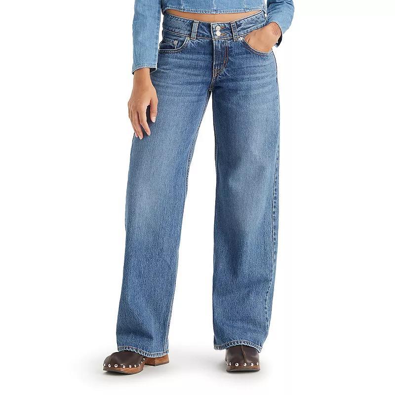 Womens Levis Superlow Loose Straight-Leg Jeans Product Image