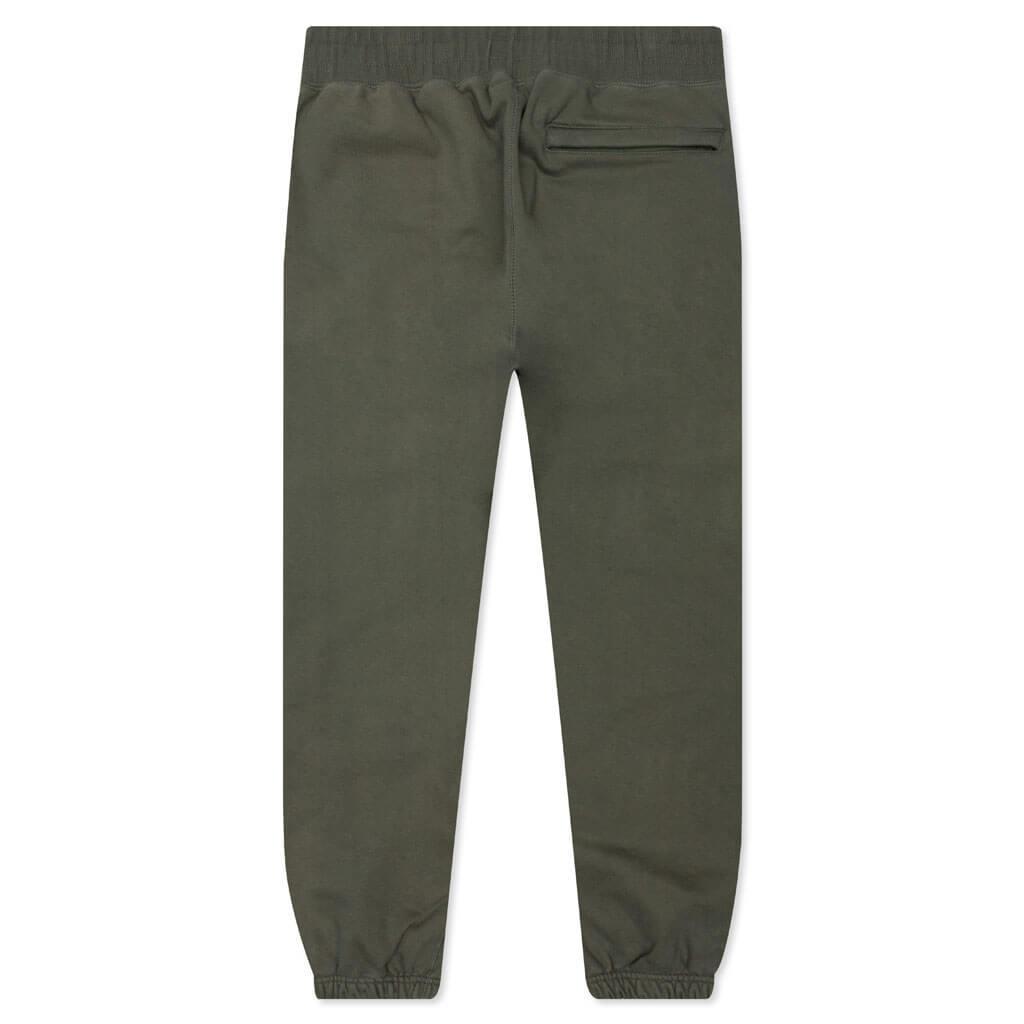 Awake Block Logo Sweatpant - Olive Male Product Image