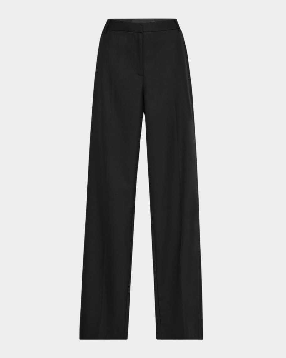 Misty Mid-Rise Straight-Leg Pants Product Image