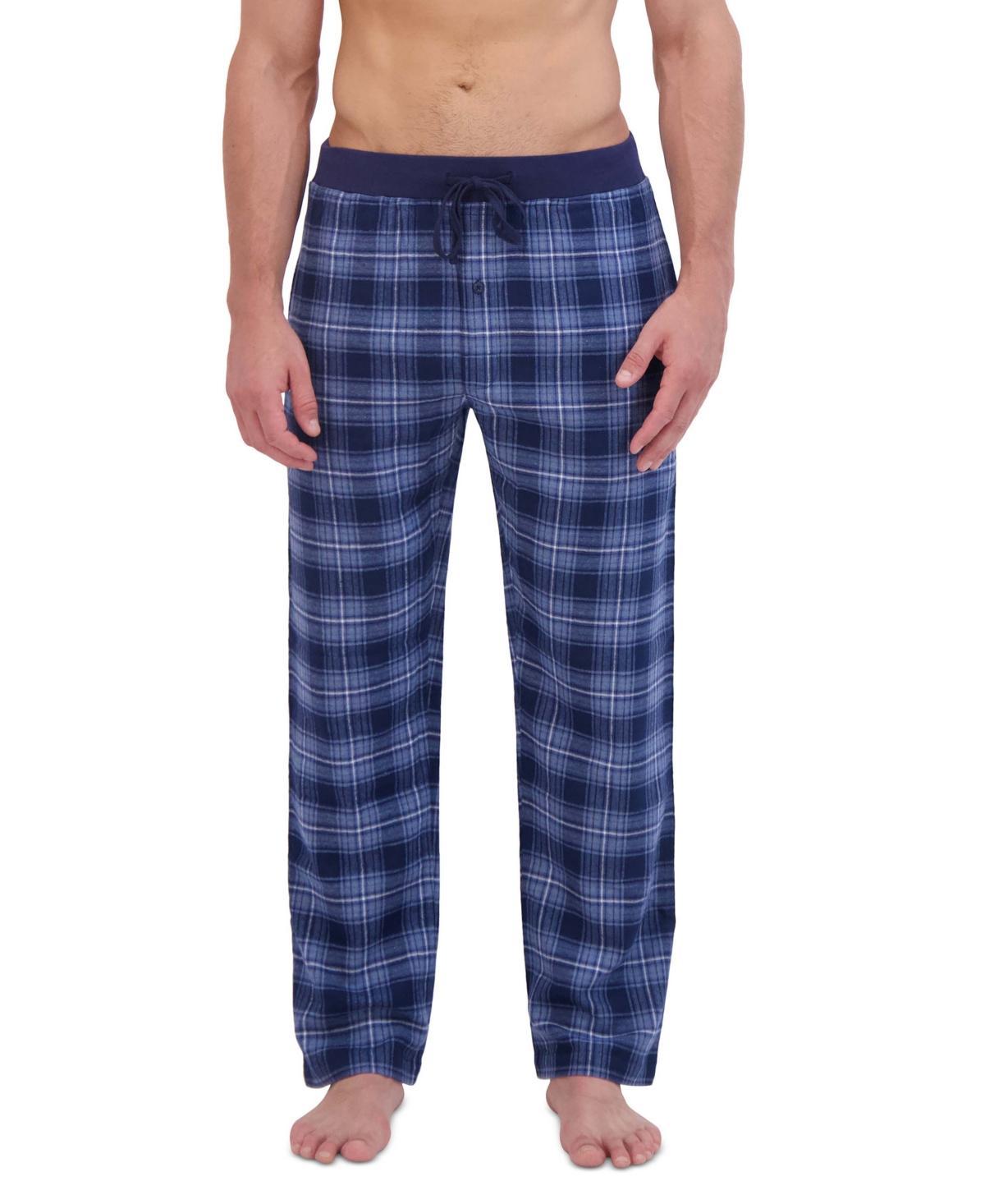 Hanes Mens Ultimate Ultra Soft Plaid Flannel Pajama Pants Product Image