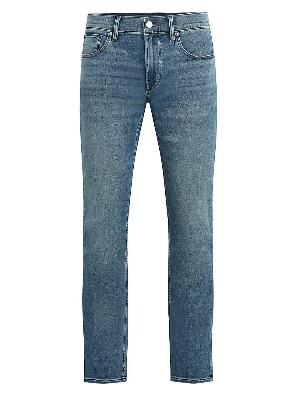 Mens Blake Stretch Straight-Leg Jeans Product Image